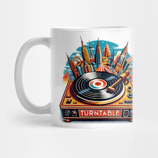 Turntable vintage Mug